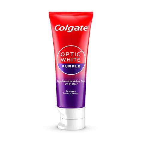 COLGATE Optic White Purple Toothpaste Whitening Toothpaste .